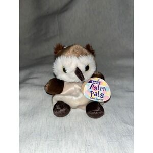 Original‎ Palm Pals Barnie Owl Plush Stuffed Animal Collectible Toy w/Tags Cute